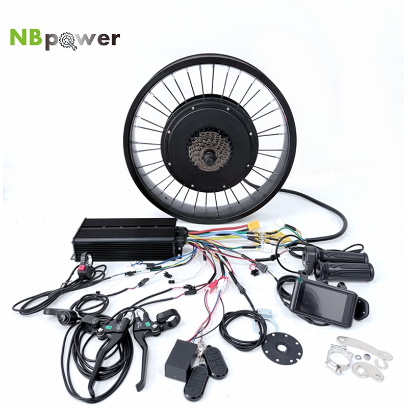NBpower 170/190mm Dropout 48-7 - огляд і ціна Ebike Conversion Kit 72V 3000W