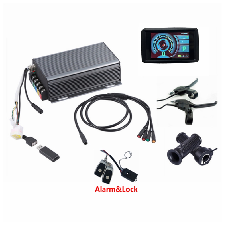 Programmable Sabvoton SVMC 72V - огляд і ціна 72V 5000W Hub Motor Kit
