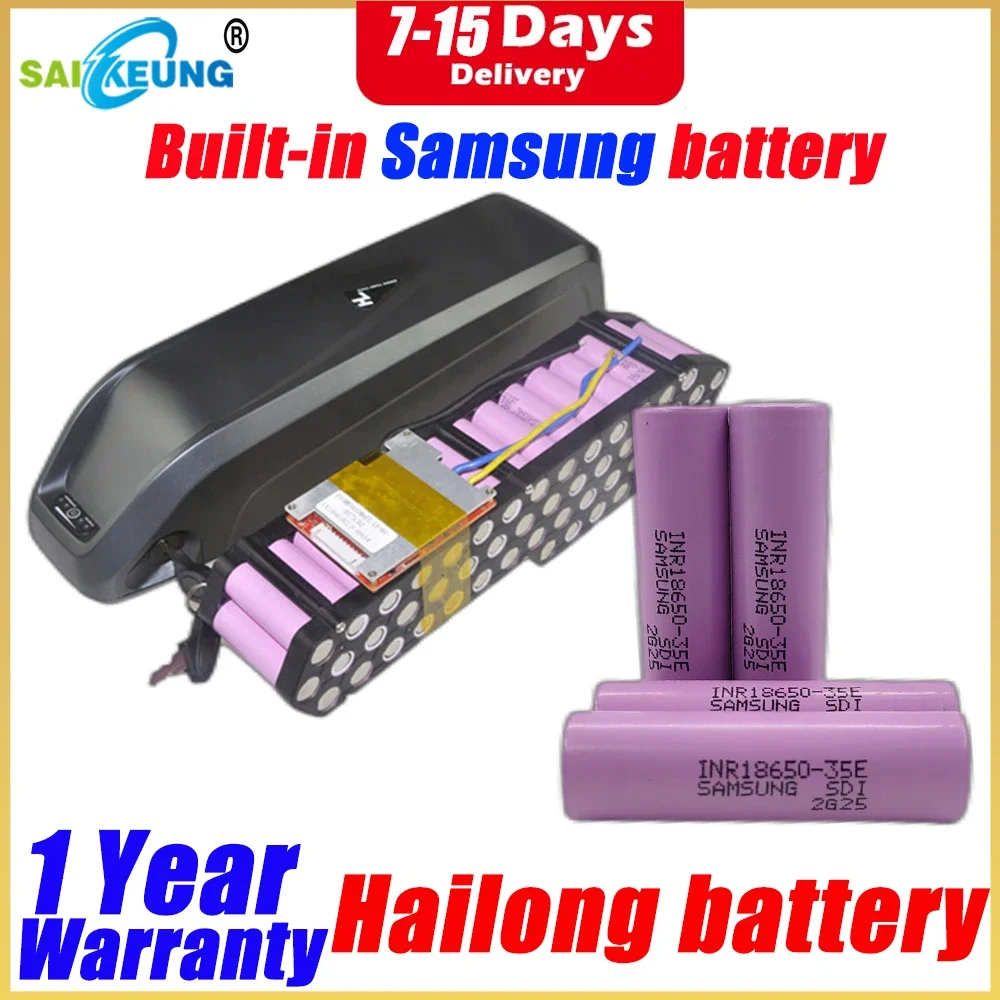 Hailong Polly 48V 52V 60V 36V  - огляд і ціна Electric Bicycle Battery 72V 30Ah